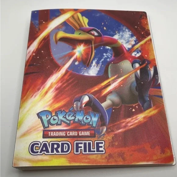 Pokemon | Toys | Hooh Pokemon Card File | Poshmark